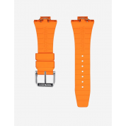 Tissot Prx Chronograph Rubber Strap / Orange