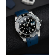 Rolex With Blue Strap 20Mm / Navy Blue