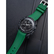 Moonswatch Mission To Moon Strap 20Mm / Green / Omega