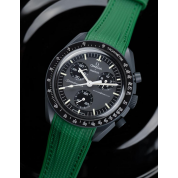 Moonswatch Mission To Moon Strap 20Mm / Green / Omega