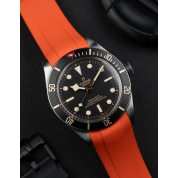 Tudor Bb58 Rubber Strap 20Mm / Orange