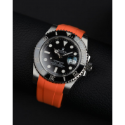 Rolex Style Watch Strap 20Mm / Orange