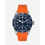 Tudor Black Bay Brown Strap 20Mm / Orange