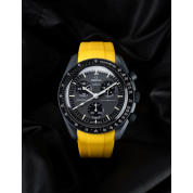 Omega Swatch Sun Strap 20Mm / Yellow