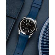 Everest Rubber Strap Omega 20Mm / Navy Blue / Rolex