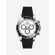 New Rolex Daytona Rubber Strap 20Mm / Black