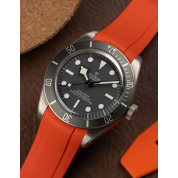 Tudor Bb58 Rubber Strap 20Mm / Orange