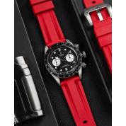 Tudor Red Watch Strap 22Mm & 24Mm