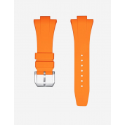 Tissot Prx Chronograph Rubber Strap / Orange