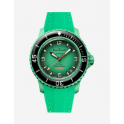 Rolex 22Mm Rubber Strap / Premium Indian Ocean Green / Blancpain