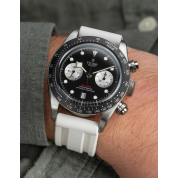 Tudor Black Bay Chrono Strap 22Mm & 24Mm / White