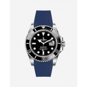 Rolex Watches With Rubber Straps 20Mm / Navy Blue