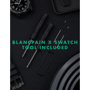 20Mm Swatch Watch Strap 22Mm / Black & Green / Blancpain