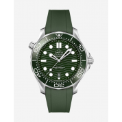 New Omega Seamaster Rubber Strap 20Mm / Military Green