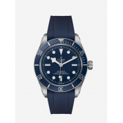 Tudor 20Mm Rubber Strap / Navy Blue