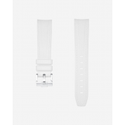 Omega White Rubber Strap 20Mm