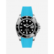 Strap For Rolex Submariner Ceramic 20Mm / Turquoise