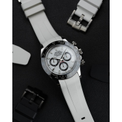 Rolex Daytona Rubber Strap White Gold 20Mm