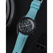 Turquoise Swatch Watch Strap 20Mm / Omega