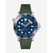 Omega Seamaster Straps Rubber 20Mm / Military Green