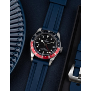 Tudor Heritage Chrono Blue Strap 22Mm & 24Mm / Navy Blue