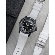 Ocean Of Storms Swatch Strap 22Mm / Premium White / Blancpain