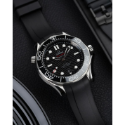 Omega Seamaster Gmt Rubber Strap 20Mm / Black